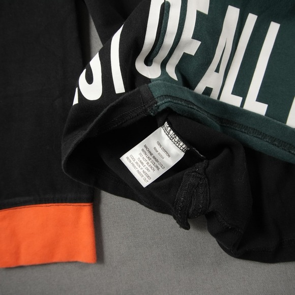 Y2K Rugby Long Sleeve Polo Color Block Cornerstore Bodega Shirt Mens S GOAT - Picture 10 of 11